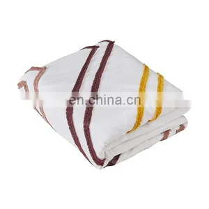 90gsm Washed Microfiber Tufting Embroidery Appliqued Duvet Cover Quilted Bedspread Bed Sheet With Comforter thumbnail-1