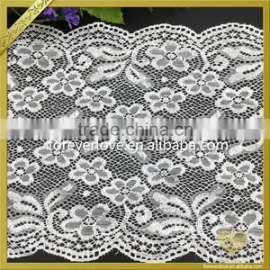 Wholesale Elastic Tissu en Dentelle Guipure French Lace Trim FLL-048 thumbnail-2