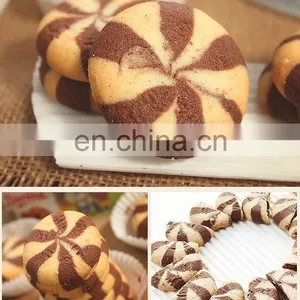 Commercial Type Automatic Double Color Filling Cookie Machine Foe Food Shop Use thumbnail-5