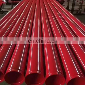 Astm a 795 Fire Steel Pipes Red Color Ral3000 Steel Pipe for Fire Protection thumbnail-2
