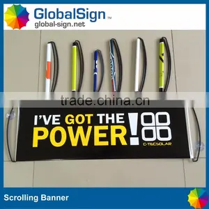 Printed Vinyl Scroll Banner thumbnail-3