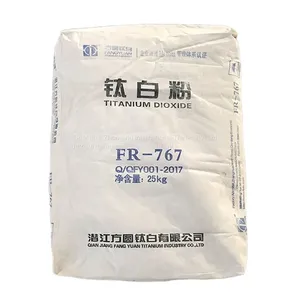 Direct Factory Price FR767 Rutile Titanium Dioxide Tio2 Paints Coating High Purity White Pigment Industrial Grade High Quality thumbnail-1