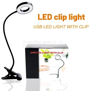 Table Lamp Led Dormitory Cool All Metal Desk Lamp for Home Decoration Hose Live Screen Display Hanging Lamp Clip Reading Lamp thumbnail-1
