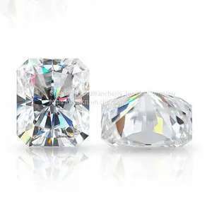 Rectangle Cut Synthetic Moissanite/White Moissanite Price/Wholesale Moissanite Diamond thumbnail-1