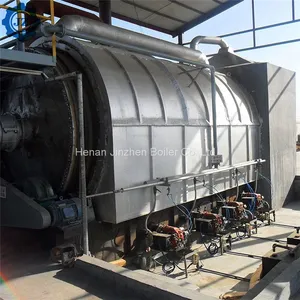 5-20T/D Waste Plastic Tyre Pyrolysis Plant For Fuel Oil thumbnail-4