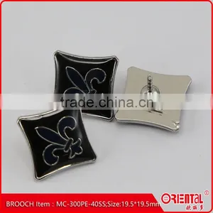 Fashion Design High Quality Metal Brooch for Men thumbnail-1
