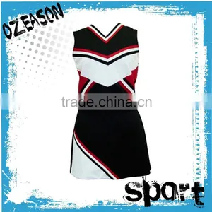 Sublimation Customized Youth Cheerleading Uniforms With Long Sleeve thumbnail-1