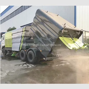 Dongfeng KINLAND 6x4 6x6 Price of Road Sweeper Truck thumbnail-2