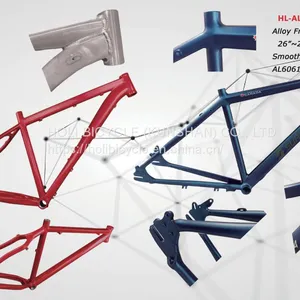Aluminium Alloy Frame With TIG Welding Bicycle Frame thumbnail-2
