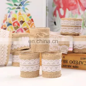 Wholesale Braid Hemp Rope Jute Burlap Lace Ribbon thumbnail-3