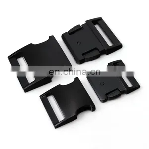 OEM ODM Accept 25mm Quick Release Contoured Metal Plastic Adjustable Pet Buckle for Dog Collar thumbnail-4