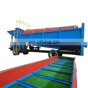 Mini Mining Machine Industrial Trommel Screen Mobile Gold Washing Plant thumbnail-1