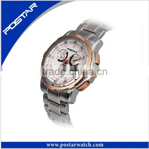 Stainless Steel Case Back Watch Customized Watch Face With Your Own Logo thumbnail-1