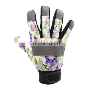 SONICE Best Quality Gardening Gloves Heavy Duty Work for Women thumbnail-2