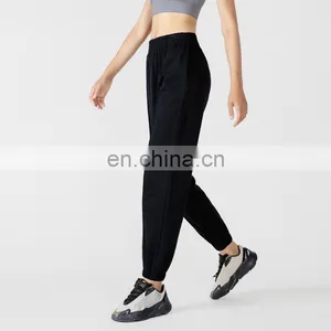 New Wholesale Cotton Casual Pockets Jogger Sweatpants Women Sports Workout Walking Running Wear Pants thumbnail-5