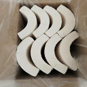 ASTMC610 Calcium Silicate Insulation Fittings for Industrial Pipelines With Elbows thumbnail-2
