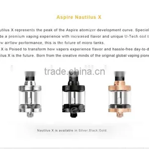 Elego Wholesale Aspire Nautilus X Tank,Stock Offer Leak Proof Aspire Nautilus X With U-Tech Coil thumbnail-1