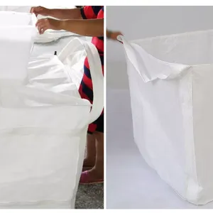 Manufacturer of PP Big Bags Industrial Material Packing Big Black Jumbo Bag 1 Ton PP FIBC Bulk Jumbo Bag for Cement Soil thumbnail-5
