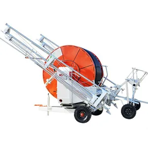 Multi-sprinkler Truss Type Agricultural Reel Hose Irrigation Machinery thumbnail-3