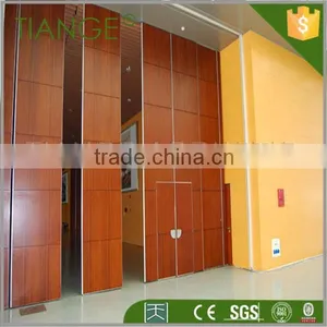 Melamine Finish Cheap Movable Partition Folding Wall thumbnail-1