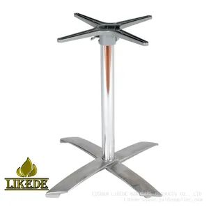 Stackable Aluminum Folding Table Base Restaurant Furniture Legs Foldable Table Frame thumbnail-1