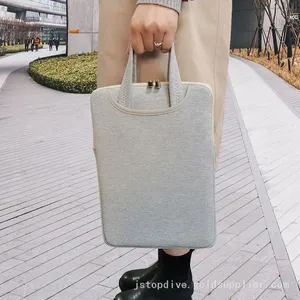 OEM 11 13 15 All Sizes Neoprene Laptop Sleeve Case Protective Portable Laptop Bag thumbnail-4