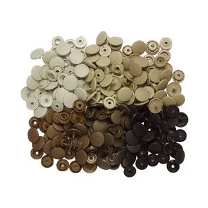 Factory Custom Decorative Button Plastic Snap Button 4 Part Snap Button Glossy or Matt thumbnail-2