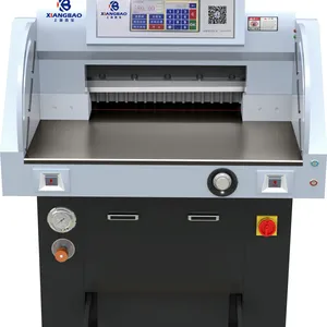 Shanghai Xiangbao XB-AT551-09 Dual Hydraulic Ultra-quiet Paper Cutter thumbnail-2