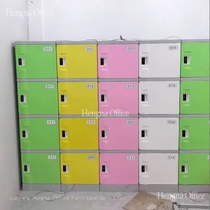 Premium ABS Plastic Locker With Key Hook System - High-Quality Storage Cabinet thumbnail-4