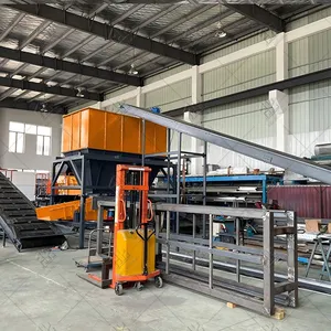Waste Tyre Shredder Recycling Plant Used Old Tire Shredder Machine thumbnail-3