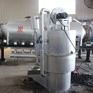 Models Pyrolysis Making Machine High Quality Bamboo Biomass Carbon Charcoal Making Machine EPC thumbnail-2