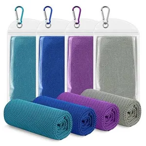 Customized LogoCooling Towel Ice Towel Soft Breathable Chilly Towel Stay Cool for Yoga Sport Gym Workout Camping thumbnail-1