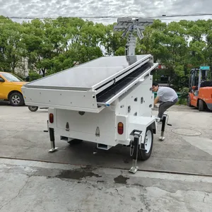 Trailer-mounted Solar Lighting Tower thumbnail-4