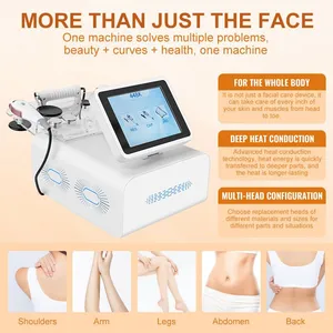 Single Probe Monopolar RF Tecar Therapy Unit 448K CET RET 150W Power With Stainless Steel Electrodes for Physical Therapy thumbnail-5