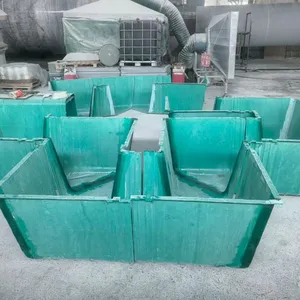 Fiberglass Molding Grating FRP GRP Drainage Ditch Cover for Heavy Loads thumbnail-5