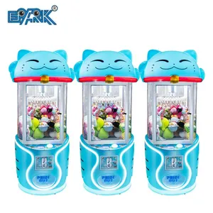Claw Machine Cat Theme Prize Vending Game With Transparent Cabinet for Shopping Malls Arcades and Family Entertainment Centers thumbnail-5