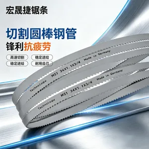 Hongshengjie Saw Blade Cuts Round Steel Pipes, Sharp and Fatigue Resistan thumbnail-1
