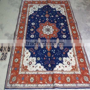 4x6ft on Sale Chinese Silk/wool Hand Knotted Carpet thumbnail-3