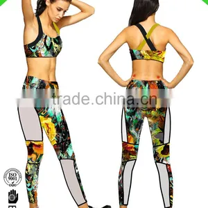Breathable DRI Fit Yoga Top, Modal Soft Yoga Sets,Sexy Ladies Yoga Wear thumbnail-1