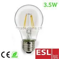 E27 3.5W Energy Saving Clear Glass Led Bulb Light/led Filament Lamp thumbnail-1