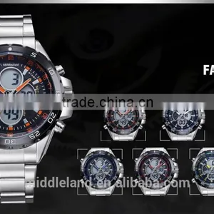 2015 Youngs Wristwatch / White Youngs Watch / Simple Youngs Watch Dial and Stainless Steel Band MIDDLELAND Watch Manufacturer thumbnail-4