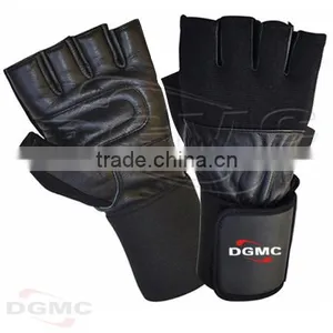 Body Builiding Elastic Wrist Wraps Gloves thumbnail-1