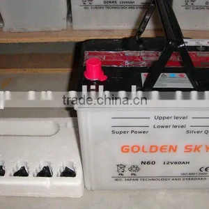 12v 60AH Dry Charged Car Battery thumbnail-1