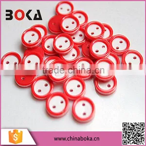 2 Holes Round Pattern Clothes DIY Resin Sewing Buttons thumbnail-2