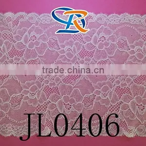 White Lace Handkerchiefs Jacquard Lace,stetch Lace,elastic Lacefor H&M Garments thumbnail-1