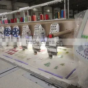 6needles 21heads Flat Single Sequin Embroidery Machine thumbnail-4