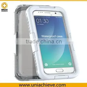 For Samsung S7 Silicone Case Waterproof Gray Color thumbnail-5