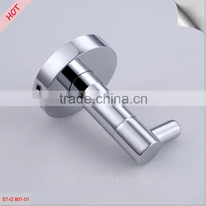 SINTAR Bathroom Single Coat and Robe Hook Wall Mount, Brushed SUS304 Stainless, Chrome Plated thumbnail-4