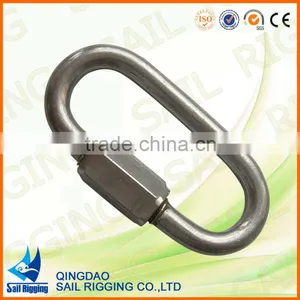 High Tensile and Galvanized Wide Jaw Quick Links thumbnail-1
