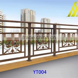 YT-004 2014 Top-selling Modern Wrought Iron/metal/steel Balcony Railing Designs thumbnail-1